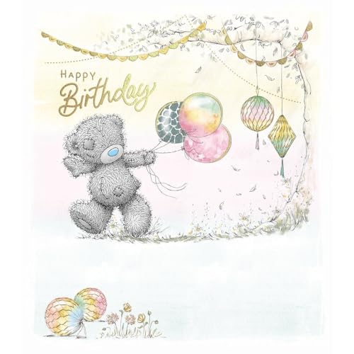 Me To You Carte d'anniversaire Tatty Teddy tenant des... - Sports & Fitness en promo à 4.75€