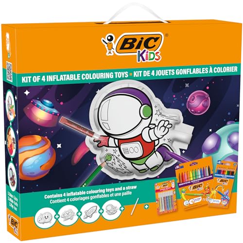BIC Kids Kit de coloriage jouets gonflables motifs cosmos... - Jouets & Jeux en promo à 14.00€