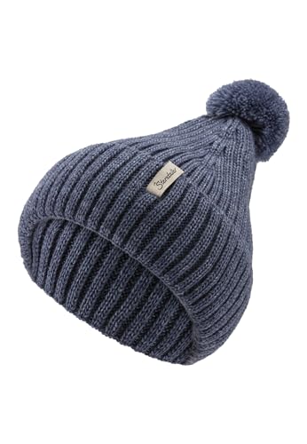 Sterntaler Bonnet tricoté mélangé sans, Bleu Moyen, 49 Mixte - Sports & Fitness en promo à 8.36€