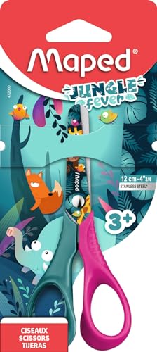 Nożyczki szkolne Jungle Fever Vivo 12cm mix - Loisirs Créatifs Amazon France à 1.99€