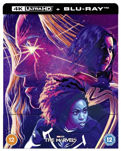 Marvel Studio's The Marvels Steelbook 4K Ultra HD [Blu-ray]... - DIY & Tools Amazon France à 49.30€