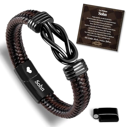 BOCHOI pulsera hijo regalo para hijo hombres pulsera de... - Mode & Vêtements Amazon Espagne à 4.99€