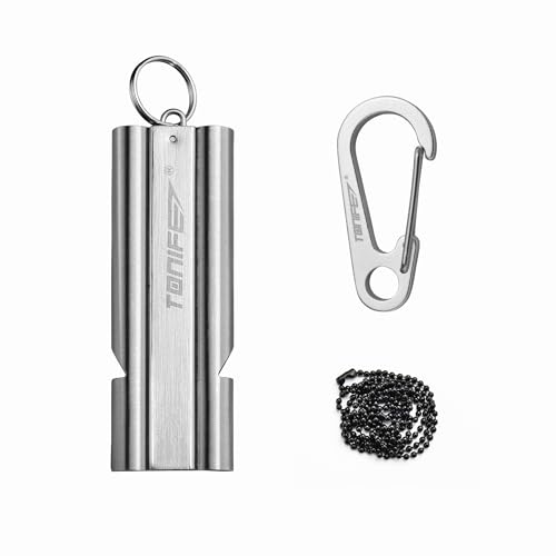 TONIFE Silbato de Boble Tubo Silbato de Emergencia con... - Sports & Fitness Amazon Espagne à 8.30€