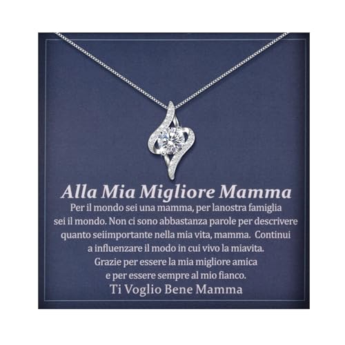BOCHOI Collana di diamanti per le persone care alla mamma yi - Auto & Moto Amazon Espagne à 4.99€