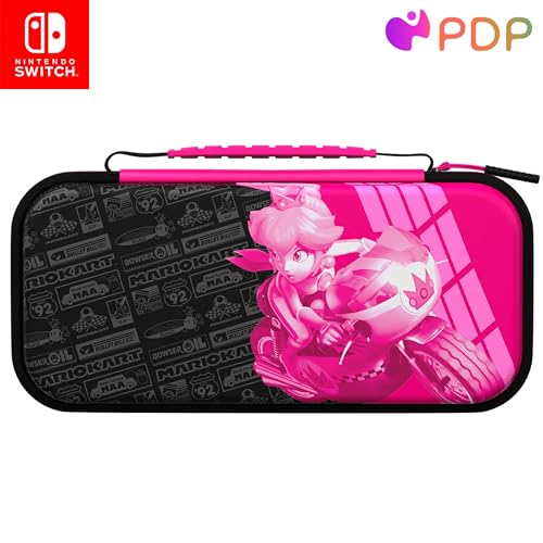 PDP Travel Case Plus Glow Grand Prix Peach Nintendo Switch - Nouvelle promo Amazon à 11.16€