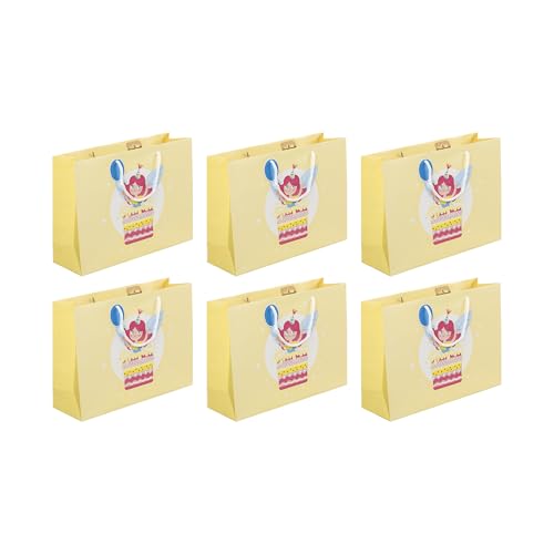 Eurowrap - 32415-6C - Un lot de 6 sacs cadeaux anniversaire... - Jouets & Jeux Amazon France à 7.34€