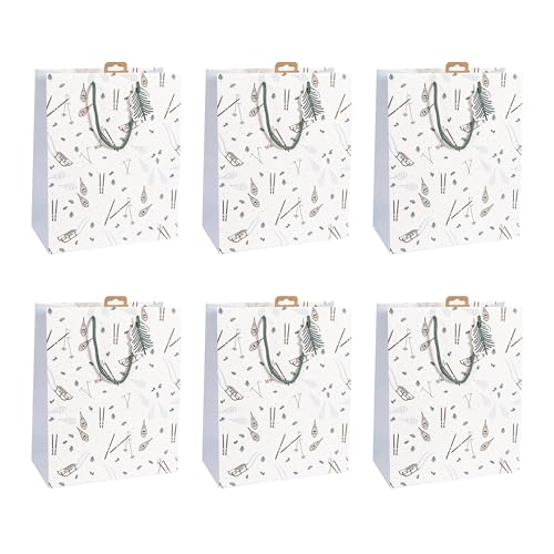 Eurowrap - X-30924-2Cpack - Un lot de 6 sacs cadeaux Noël... - Jouets & Jeux Amazon France à 8.41€