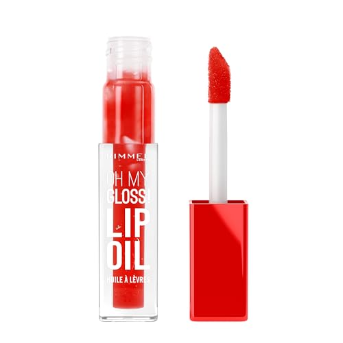 Rimmel Oh My Gloss!, 004 - Vivid Red, Huile à Lèvres, non... - Beauté & Parfums Amazon France à 6.74€