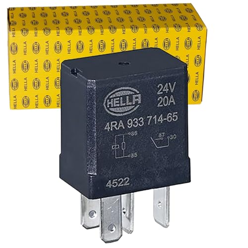 HELLA Relais, Arbeitsstrom - 24V - 4-polig - Schließer... - Amazon Germany à 4.76€
