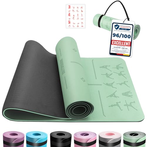 OUTDOUSE Tappetino Yoga,Tappetino Palestra TPE,Yoga... - Sports & Fitness Amazon Italie à 21.99€
