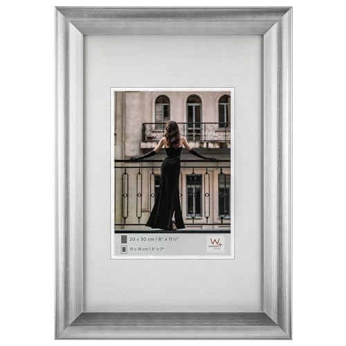 walther design Bilderrahmen Venice 15x20 cm, silber, JL520S - Maison & Cuisine en promo à 9.99€