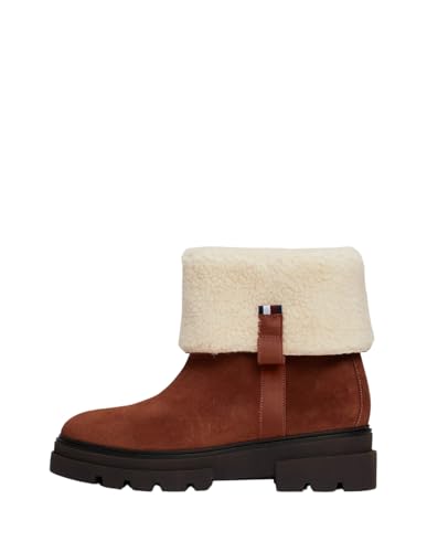 Tommy Hilfiger Women's Faux Fur Suede Roll-Down Boot... - Mode & Vêtements en promo à 78.06€
