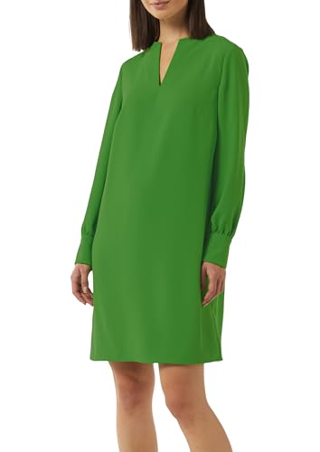 Comma Minikleid aus Crêpe mit Tunika-Ausschnitt - Mode & Vêtements Amazon Allemagne à 27.13€
