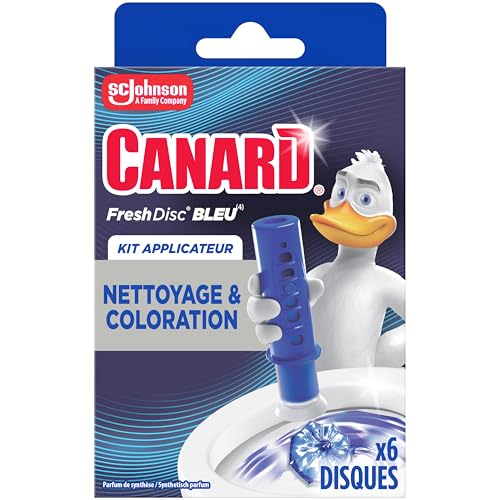 Canard WC Fresh Disc Eau Bleue - Bloc Sans Cage Nettoyant... - Bricolage & Outils Amazon France à 3.18€