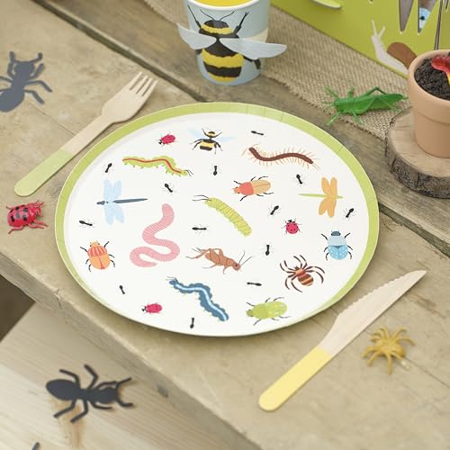 Ginger Ray Piatti di carta Creepy Crawly Bugs per feste di... - Jouets & Jeux Amazon Italie à 4.18€