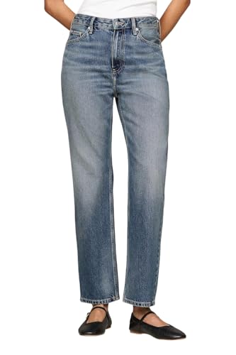 Tommy Hilfiger Vaqueros Mujer Classic Straight Fit, Azul... - Amazon Espagne à 27.34€