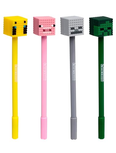 Puckator Pen 1 Fine Tip Pen Minecraft (Pig/Bee/Zombie/Skelet... - Fournitures Bureau Amazon Royaume-Uni à 0.64€