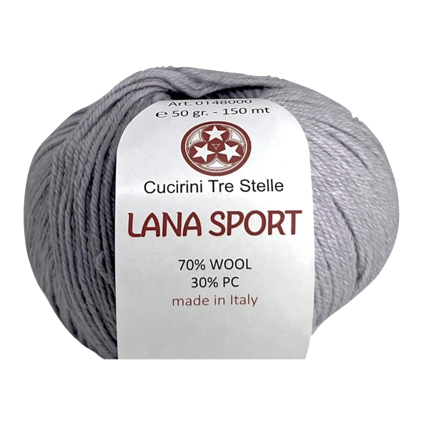 Gomitoli Lana Sport Cucirini Tre Stelle – 70% Lana 30%... - Sports & Fitness Amazon Italie à 2.50€