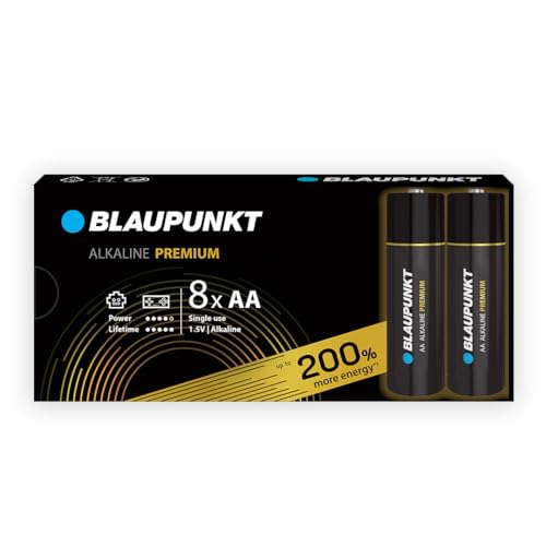 BLAUPUNKT Premium AA alkaline batteries, pack of 8, best... - Jouets & Jeux Amazon Royaume-Uni à 4.07€