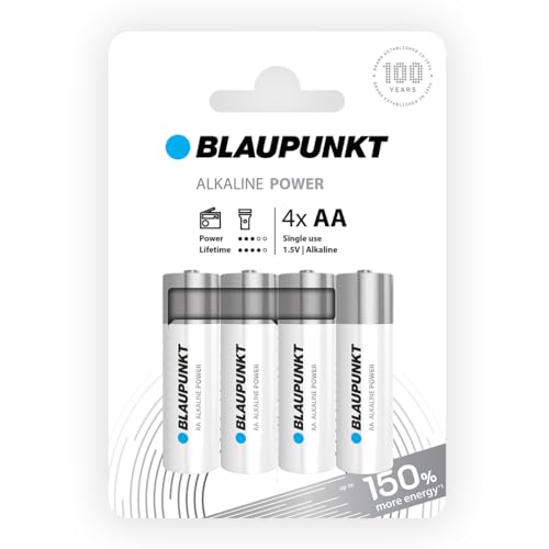 BLAUPUNKT AA Pilas alcalinas, Paquete de 4, lo Mejor para... - High-Tech & Électronique Amazon Espagne à 1.55€