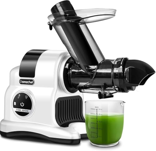 AMZCHEF Entsafter mit großem 80MM Einfüllschacht - 150 Watt... - Amazon Germany à 61.52€