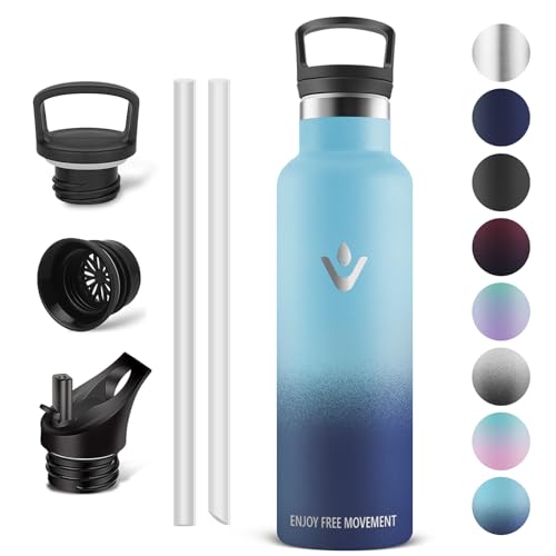 Vikaster Bouteille d'eau isotherme - Thermos 0.75l, Gourde... en promo à 10,21€ (-40%) sur Amazon FR