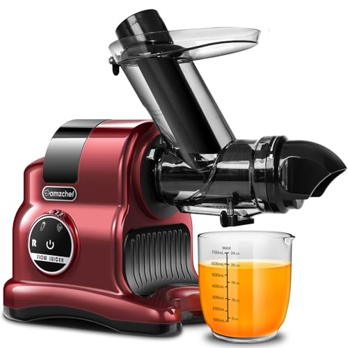 AMZCHEF Entsafter mit großem 80MM Einfüllschacht - 150 Watt... - Maison & Cuisine Amazon Allemagne à 73.83€