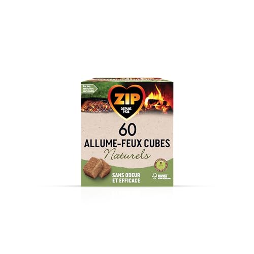 ZIP Cubes individuels naturels x60 en promo à 1€ (-87%) sur Amazon FR