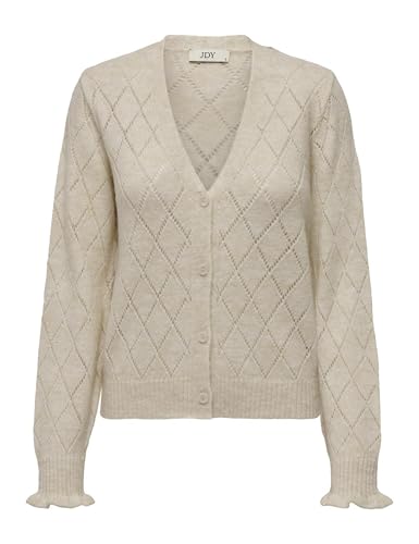 JdY JDYLETTY L/S V-Neck STRUC Cardi Knt Noos, Bianco e... - Auto & Moto en promo à 9.88€