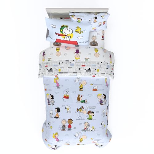Franco Collectibles Peanuts Parure de lit 5 pièces Super... - Maison & Cuisine en promo à 75.00€
