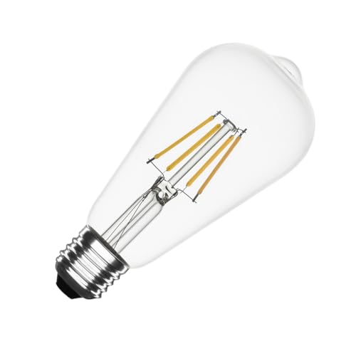LEDKIA LIGHTING Ampoule LED Filament E27 6W 720 lm ST64 No... - Maison & Cuisine Amazon France à 2.08€