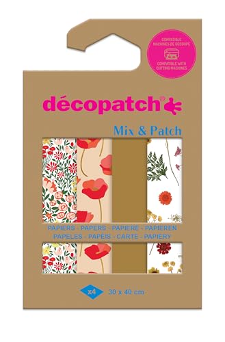 Décopatch DP032C -Une Pochette de 4 Feuilles Décopatch... - Jouets & Jeux en promo à 5.19€