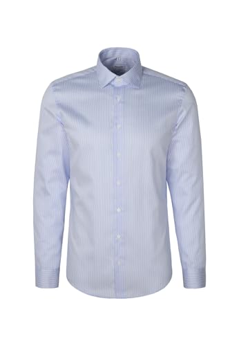 Seidensticker Camicia da Uomo Business, Blu, 49 - Mode & Vêtements Amazon Italie à 28.45€