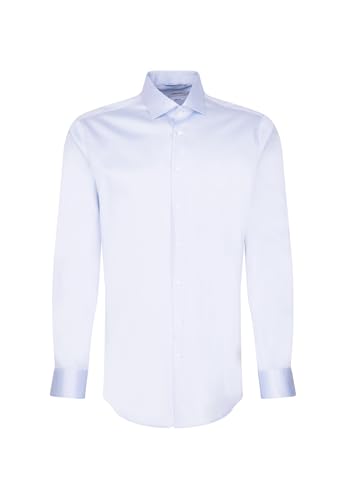 Seidensticker Camisa de Negocios para Hombre, Azul, 45 - Amazon Spain à 17.50€