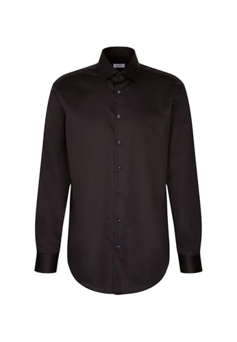 Seidensticker Camicia da Uomo Business, Nero, 38 - Amazon Italie à 33.81€