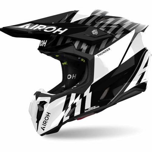 Airoh Casque Twist 3 Thunder - Noir/Blanc Brillant - Taille... - Sports & Fitness Amazon France à 197.42€