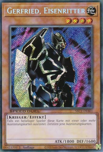 SBC1-DEB01 - Gerfried, Eisenritter (V.2 - Secret Rare)... - Sports & Fitness Amazon Allemagne à 1.00€