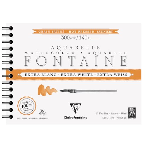 Clairefontaine 976030C Album Spiralé Fontaine Extra Blanc... en promo à 16,56€ (-44%) sur Amazon FR