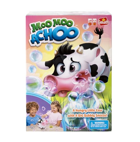 Goliath Games: Moo Moo Achoo | Gather Clover Cards Before... - Jouets & Jeux en promo à 7.00€