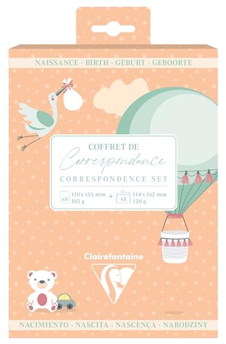 Clairefontaine 81005C Set de 8 Cartes et Enveloppes Thème... - Sports & Fitness en promo à 4.32€