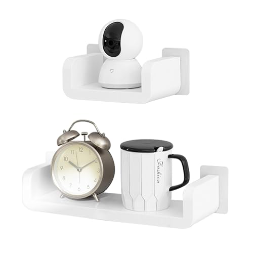 NAROSEBE 2 Pcs Estanteria Pared Blanca 16.8 y 32cm Ancho... - High-Tech & Électronique Amazon Espagne à 1.99€