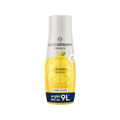 SodaStream Sirup Zitrone ohne Zucker, 1x Flasche ergibt 9... - Tech & Electronics Amazon Germany à 3.49€