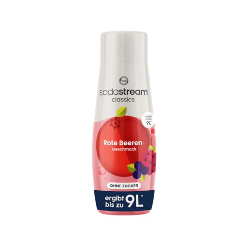 SodaStream Sirup Rote Beeren ohne Zucker, 1x Flasche ergibt... - Tech & Electronics Amazon Germany à 3.49€
