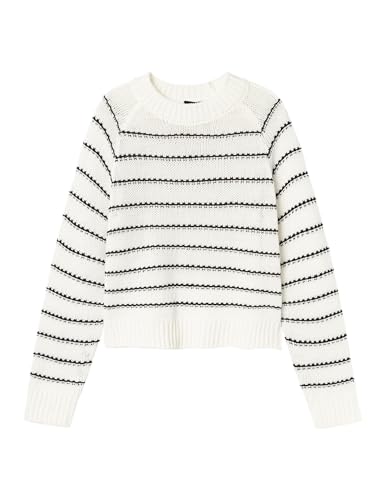NAME IT NLFNAGILO LS O-Neck Knit, Maglione Lavorato a... - Amazon Italy à 16.15€