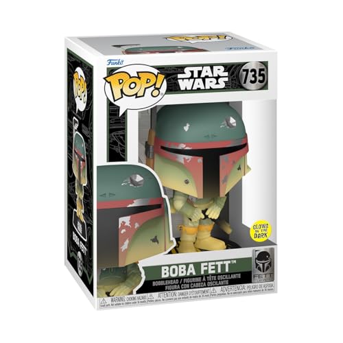 Funko Pop! Star Wars: FL - Boba Fett - Brille dans Le Noir... - Jouets & Jeux Amazon France à 6.99€