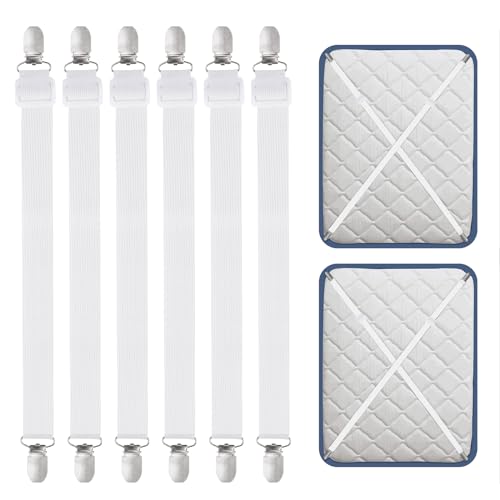 Carehabi 6 Piezas Sujetadores para Sábanas, Sujetadores de... - Maison & Cuisine Amazon Espagne à 5.60€