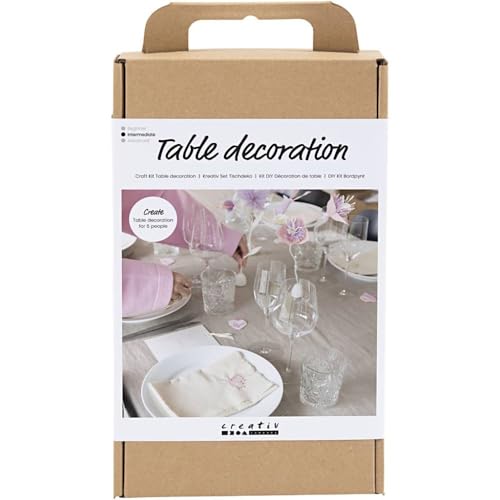 Creativ Kit de manualidades Decoración de mesa, colores... - Bon plan à 10.16€
