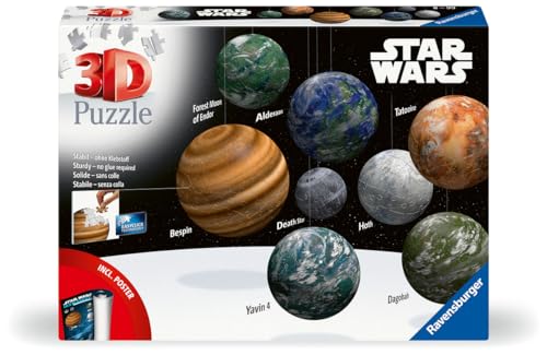 Ravensburger - Puzzles 3D Ball - Système stellaire Star... - Jouets & Jeux Amazon France à 36.11€