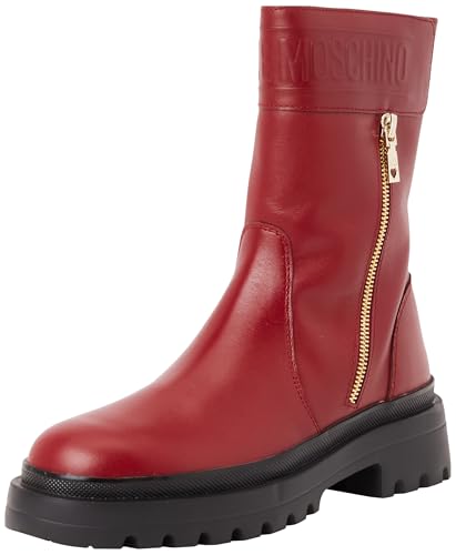 Love Moschino Botines Mujer Burgundy 39 EU - Mode & Vêtements en promo à 74.43€