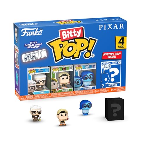 Funko Bitty Pop! Pixar - UP 4PK​ - Carl, Russell (Dug... - Jouets & Jeux Amazon France à 12.88€
